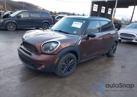 2014 Mini Countryman Cooper S from USA, damaged, VIN WMWZC5C56EWP39992